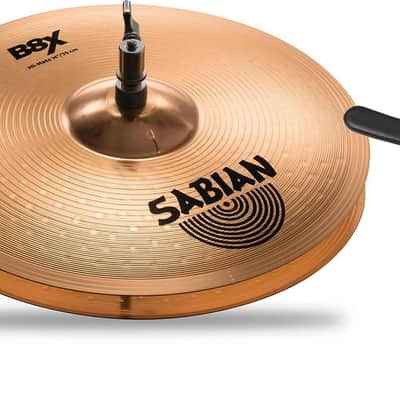 Sabian 41402X 14" B8X HI HATS w/ Hi-Hat Drop Clutch image 2