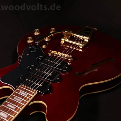 Epiphone Riviera Custom P93 2011 - 2019 - Wine Red image 4