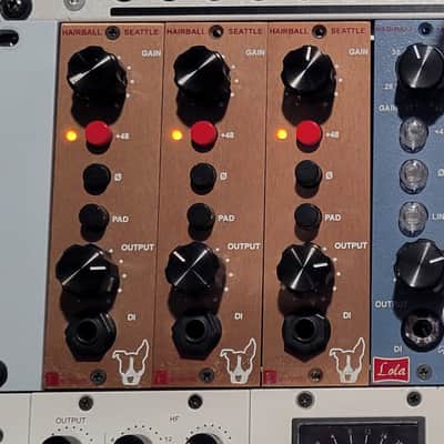 Hairball Audio Gold 500 series Mic Pre -Jensen OpAmp image 2