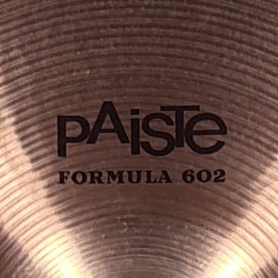 20" Paiste Formula 602 Ride Cymbal 2374g *Video Demo* image 4