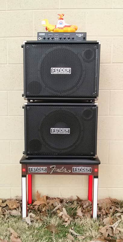 Fender Rumble 350 Mini-Stack 2012 Black image 1