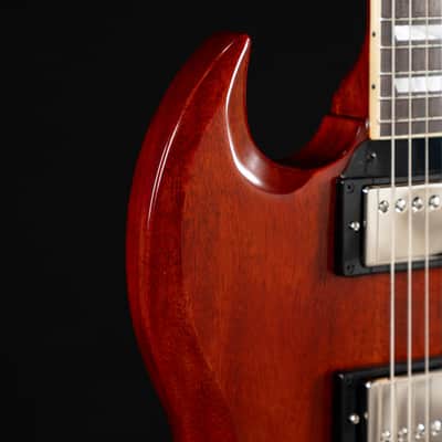 Epiphone Inspired by Gibson Custom 1964 SG Standard with Maestro Vibrola Reissue - Cherry Red image 3
