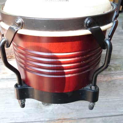 World Beat  professional bongos  cherry image 6