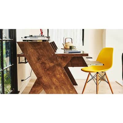 Output Platform - A Studio Desk for Musicians - Kodiak Brown / Without Keyboard Tray image 5