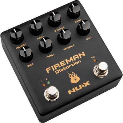 Nux FIREMAN Pédale distorsion double type brown sound moderne image 1