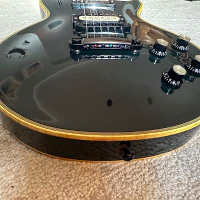 1980 Aria Pro II Les Paul Custom - Kirk Hammett Vibes - Ebony Blacked Out image 18