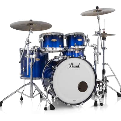 Pearl Reference One 4-Piece Shell Pack Drum Kit 22/16/12/10 Kobalt Blue Fade image 7