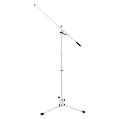 On-Stage MS7801W Euro Boom Microphone Stand - White