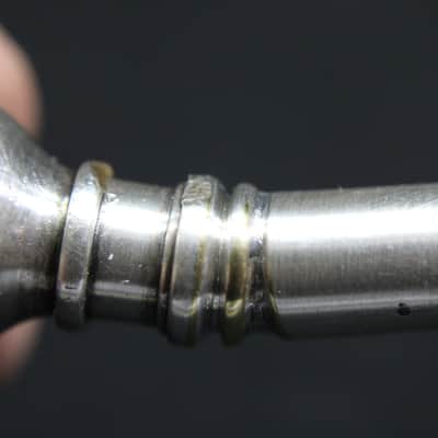 A Vincent Bach Corp Mt Vernon NY Cornet Bent Shaft Mouthpiece image 6