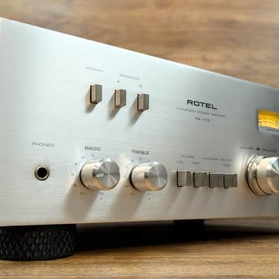 Rotel RA-713 Stereo Amplifier/ Fully Serviced and Tested/ Re-Capped/ Excellent Condition/ Free Shipping image 19