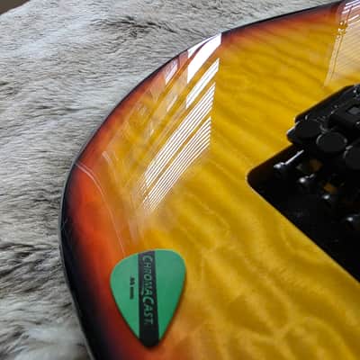 Charvel Pro Mod Wild Card #5 Limited Run San Dimas Japan MIJ MJ Molten Crust Burst w/case image 24