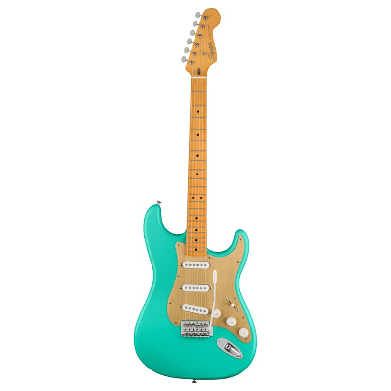 Squier 40th Anniversary Stratocaster Vintage Edition Electric Guitar- Satin Seafoam Green image 1