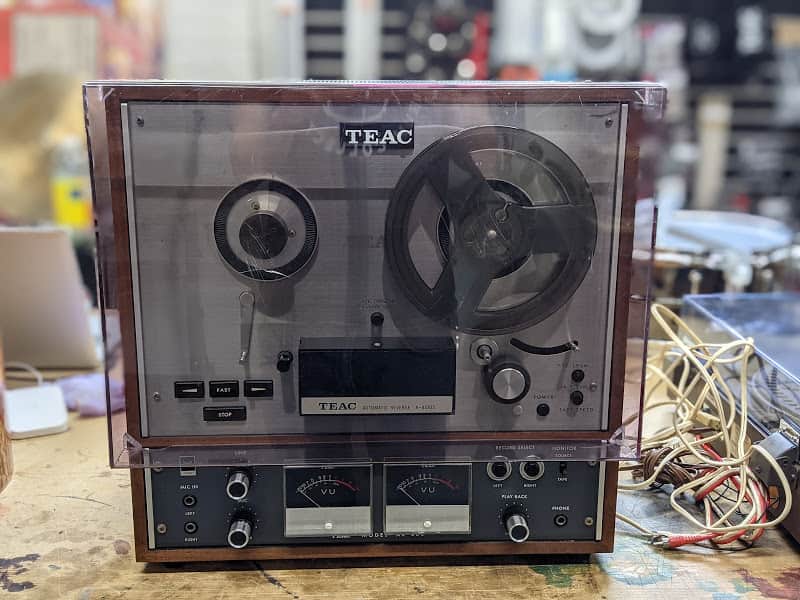 TEAC A-4010S/AR-40S Stereo Reel to Reel Tape Deck | Reverb