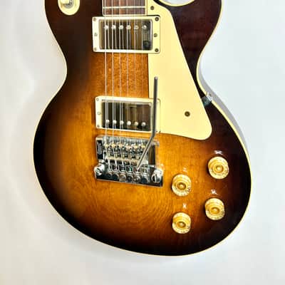 CLEAN! 1983 Gibson Les Paul Standard w/Factory Kahler Tremolo & Original Chainsaw Case - Tobacco Burst image 3