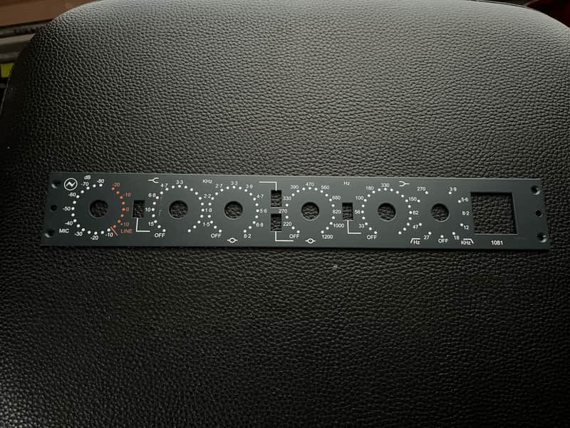 AMS Neve 1081 Horizontal Faceplate image 1