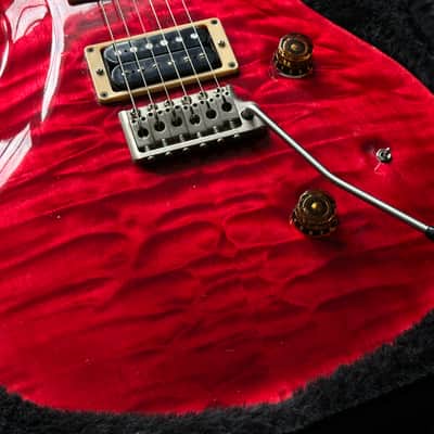 1987 PRS Custom 24 "Pre-Factory" Quilt Maple Brazilian Rosewood Board & CITES image 4