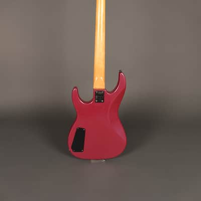Kramer Forum IV 4 String Bass Japan 1980's Magenta image 2