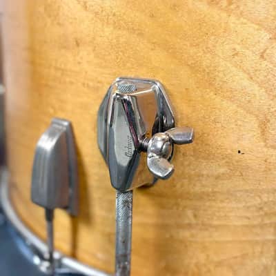 Used Vintage Ludwig/WFL 3pc Drum Set Refinished Natural - Fair image 12