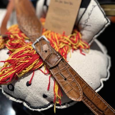 Blue Bell Straps Johnston OLD CAIMAN  Relic  Mid Brown image 10