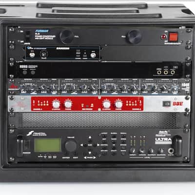 Gator Pro Series 19" Depth 8U Rolling Rack Case with Recessed Wheels, Black 2026 - Black image 8