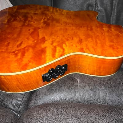 Ibanez AEF37ESSG12001 2008 - Sunset Gold image 12