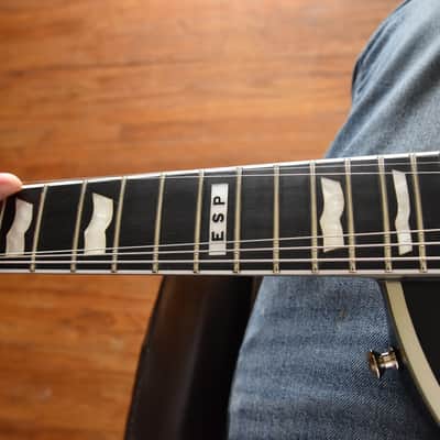 ESP E-II Eclipse BB, 2020, Black Satin with EMG's, Nice condition image 16
