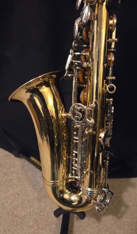 Selmer Aristocrat AS600 alto saxophone in good used condition. Includes mouthpiece and case. image 1