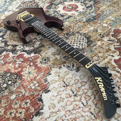 Kramer Imperial Vs. Ibanez RG570 Custom Shredder w/ Gig Bag image 7