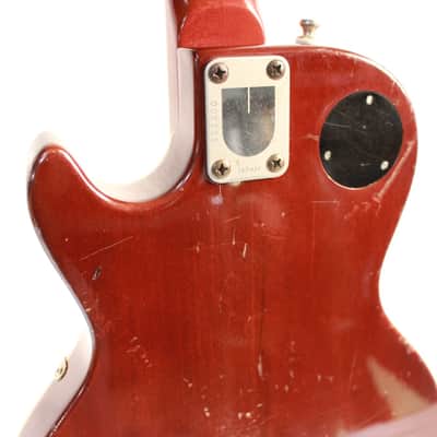 Vintage 1970's Made-In-Japan Univox LP Style Singlecut Electric Guitar in Sunburst Finish image 15