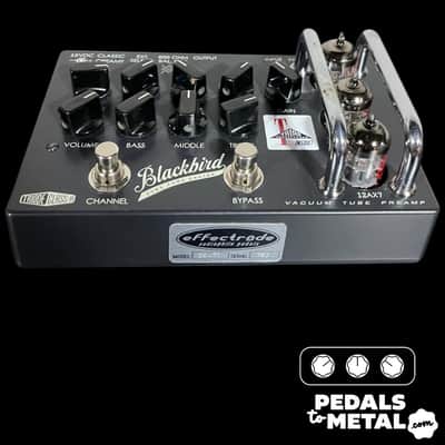 Effectrode Audiophile Pedals Blackbird Tube Preamp - Black X12889 image 3