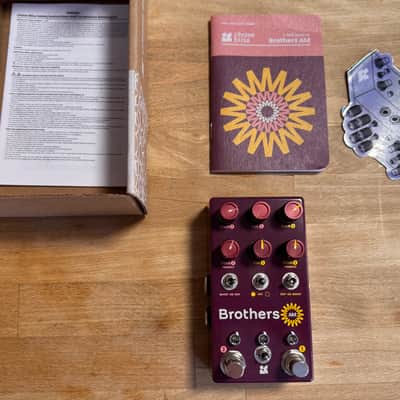 Chase Bliss Audio Brothers AM Dual Overdrive/Boost — Like New w/ Box & Accessories image 2
