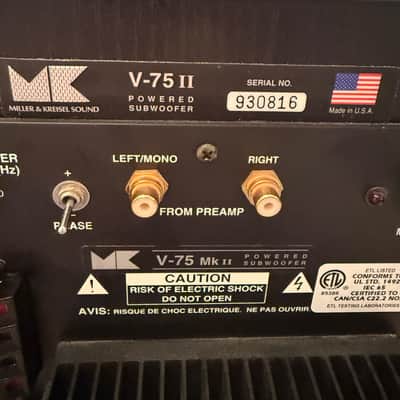 Miller & Kreisel Mark V-75 Mark II 1997-1999 - Black image 7