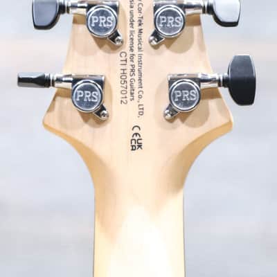 PRS SE CE 24 Standard Stoptail Satin Ice Blue Metallic Electric Guitar w/Bag image 8