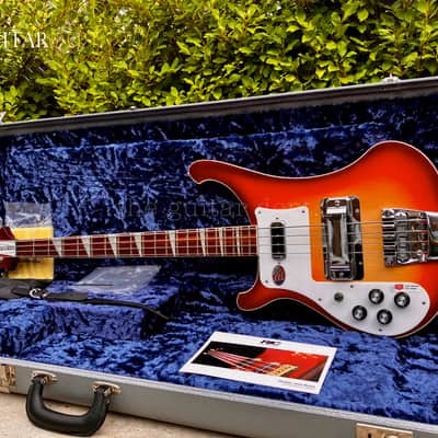 ♚MINT♚ULTRA RARE♚2012 Rickenbacker 4003 Stereo Bass♚ LUSH FIREGLO ♚ LEFT HANDED ♚GEM image 18