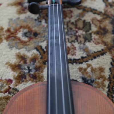 Vintage Full Sized Violin with Case and Bow 60's image 2
