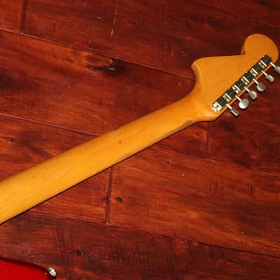 1964 Fender Jaguar  Candy Apple Red (FEE1182) image 10