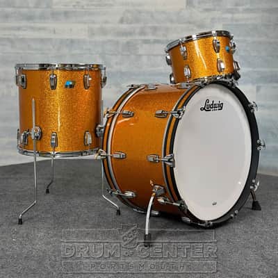 Ludwig Classic Maple Super 70s 3pc Drum Set "Gold Star"