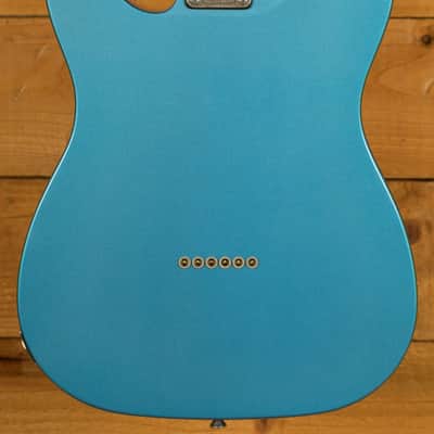 Schecter USA Custom Shop Nick Johnston PT S/H Wembley - Macassar Ebony - Atomic Sapphire Aged Nitro image 2