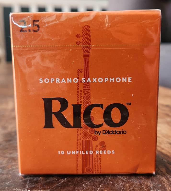 NEW! D'Addario Rico Soprano Saxophone Reeds image 1