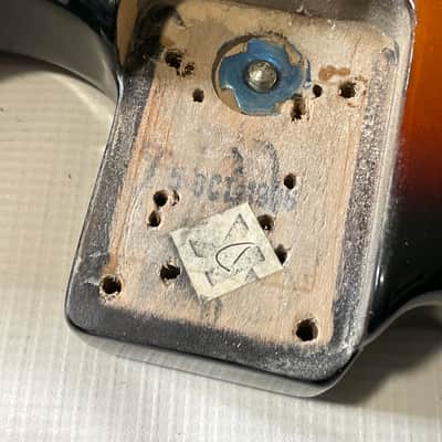 1996 USA Fender American Stratocaster 3TS 3 Tone Sunburst Guitar Body 2 Post Tremolo Ready image 11
