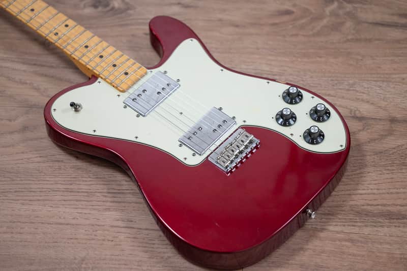 2010 Fender Mexico Telecaster Deluxe - Candy Apple Red