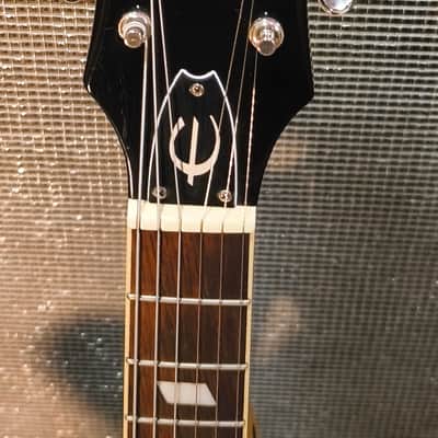 Epiphone Casino 2021 Vintage Sunburst signed by Carlos Raya image 4
