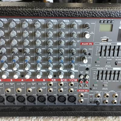 Phonic Powerpod Plus Deluxe 1062R 600-Watt 10 Channel Powered
