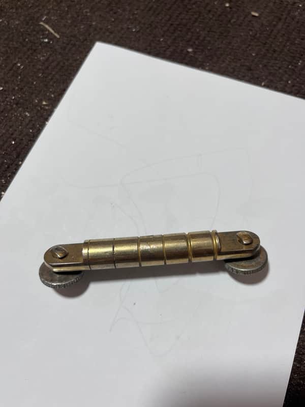 Gretsch Rocking bar bridge 1950-1960 - Gold image 1
