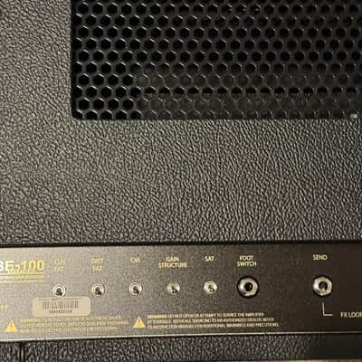 Friedman BE-100 Deluxe 3-Channel 100-Watt Guitar Amp Head 2019 - Present - Black image 3