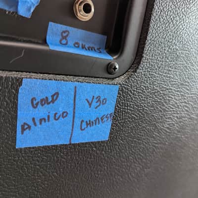 Used 3rd Power 2x12 Cabinet Vintage 30/Gold Alnico image 15