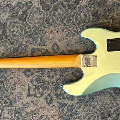Sire Marcus Miller Sire P6 lefty left handed bass- Surf Green Metallic image 6