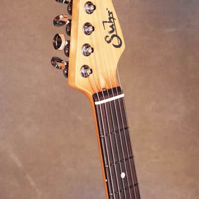 Suhr Alt T Flame Top Limited Trans Whale Blue Brand new image 11