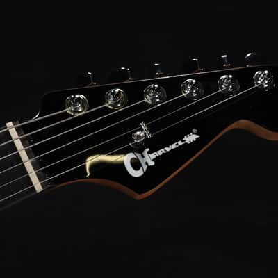 Charvel Pro-Mod Plus Dinky DK24 HSS 2PT EB QM Ebony Fingerboard Blue Curacao 746 image 4