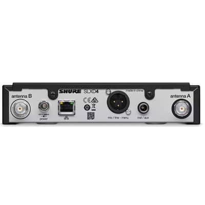 Shure SLXD24/SM58-G58 Wireless System With SM58 Handheld Transmitter- G58 Band (470-514 MHz) image 4